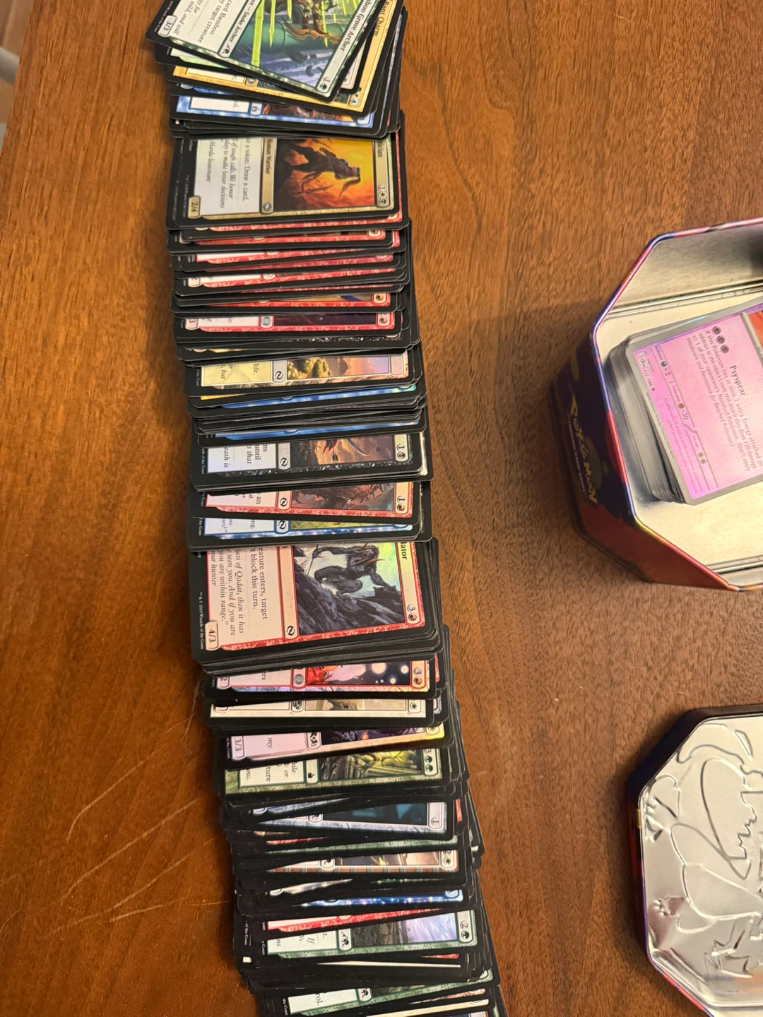 Pokémon and MTG Trading Card Game Tin Lot - photo 3