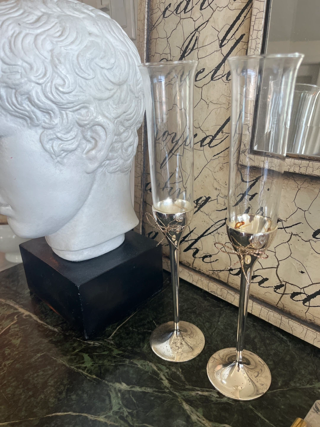 vera Wang Wedgwood Love Knots Toasting Flute Pair
