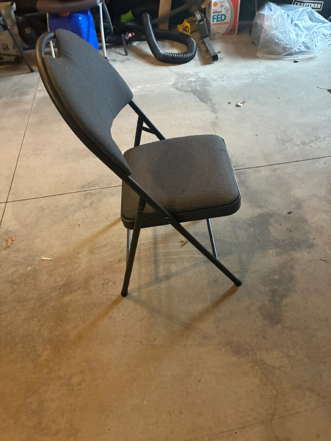 Dark Grey Folding Chair - photo 4