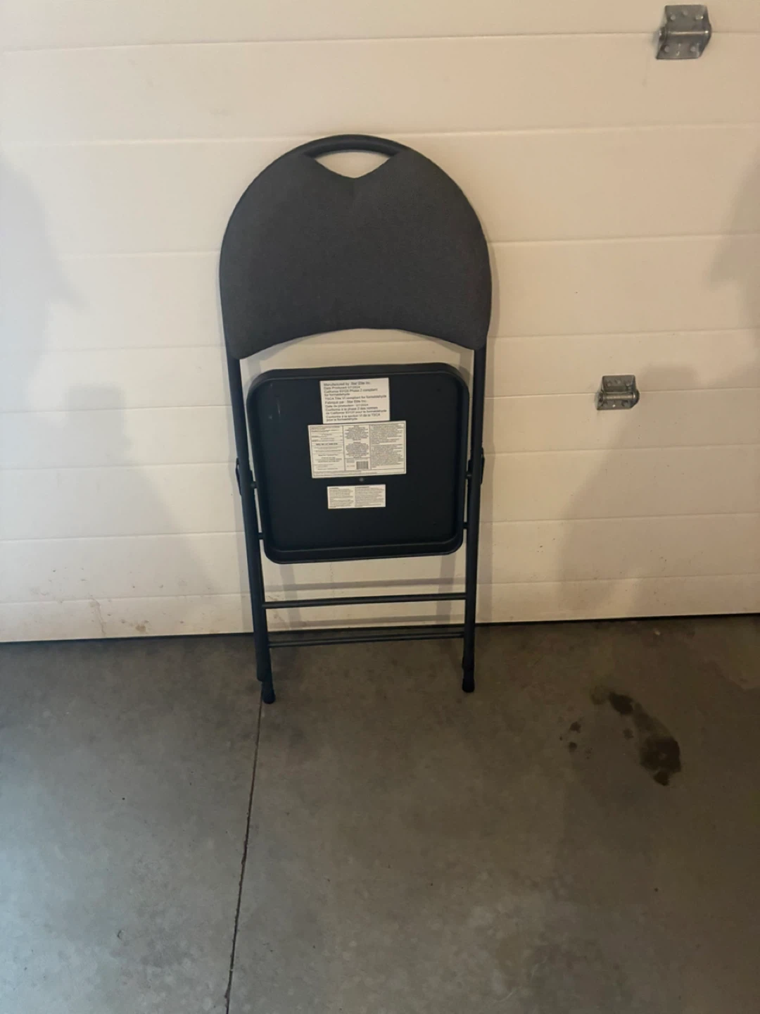 Dark Grey Folding Chair - photo 5