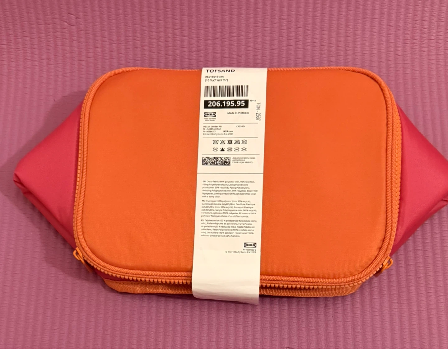 NEW✨Limited Edition Cooler Bag Pink/Orange - photo 2