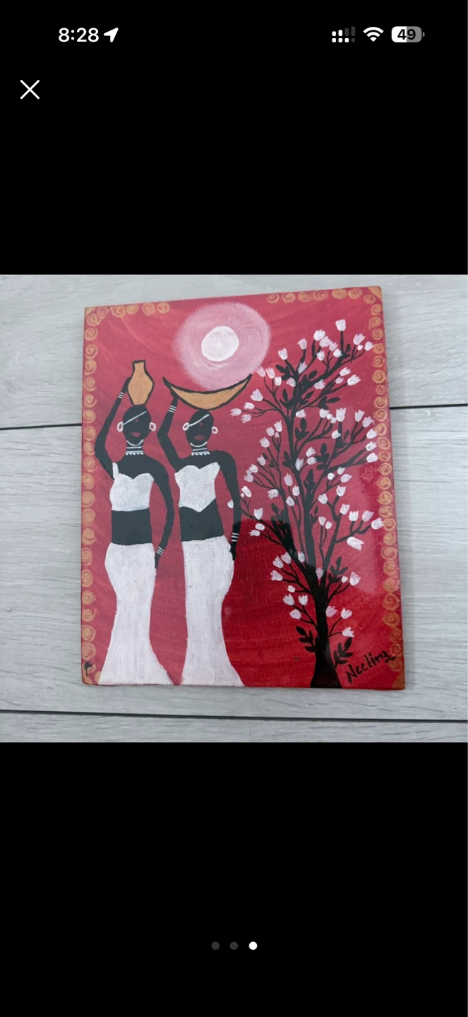 Hand-painted Art Piece