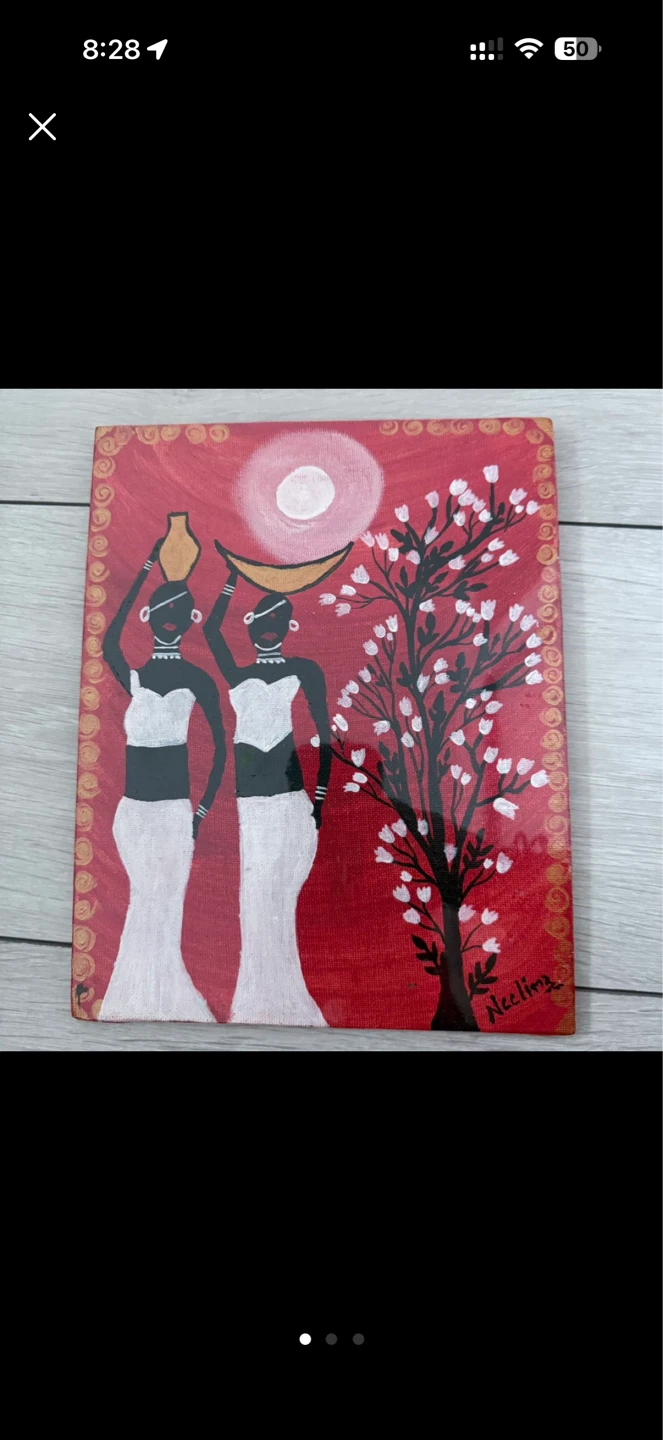 Hand-painted Art Piece - photo 2