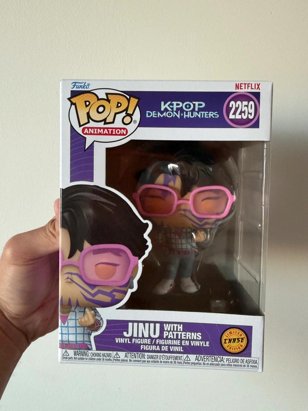 Funko Pop! K-Pop Demon Hunters Jinu Chase Limited Edition