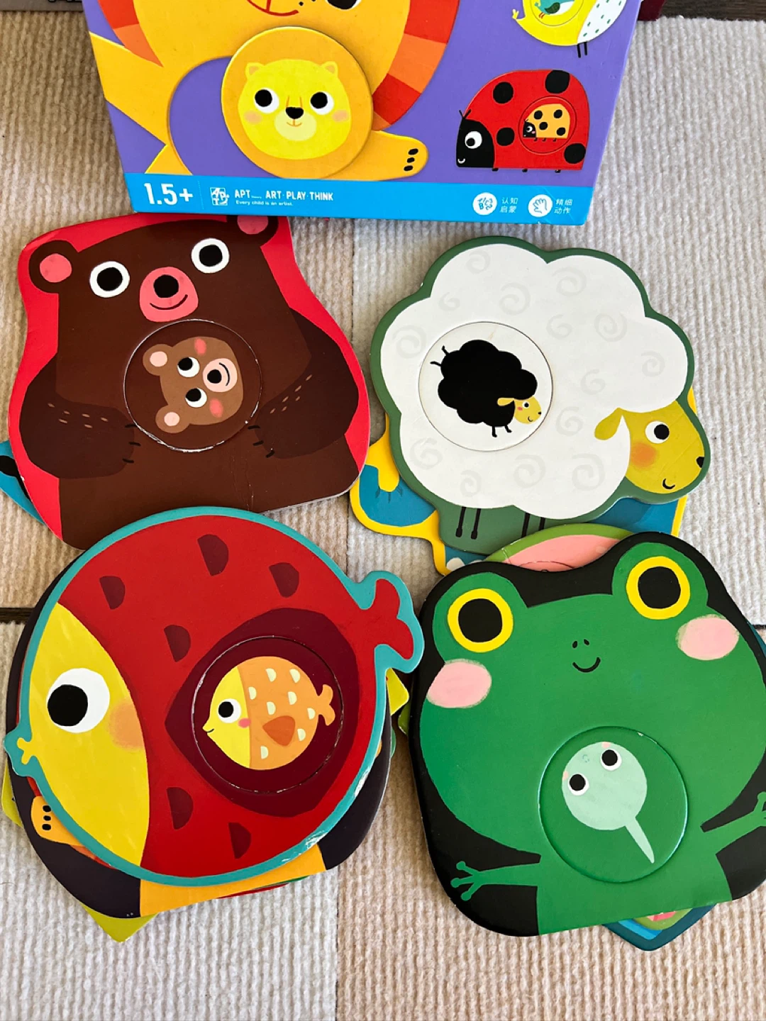 Baby Animals 1.5+ Interactive puzzle - photo 2