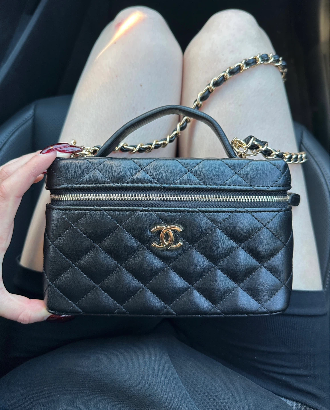 (250) Chanel Vanity Case Bag