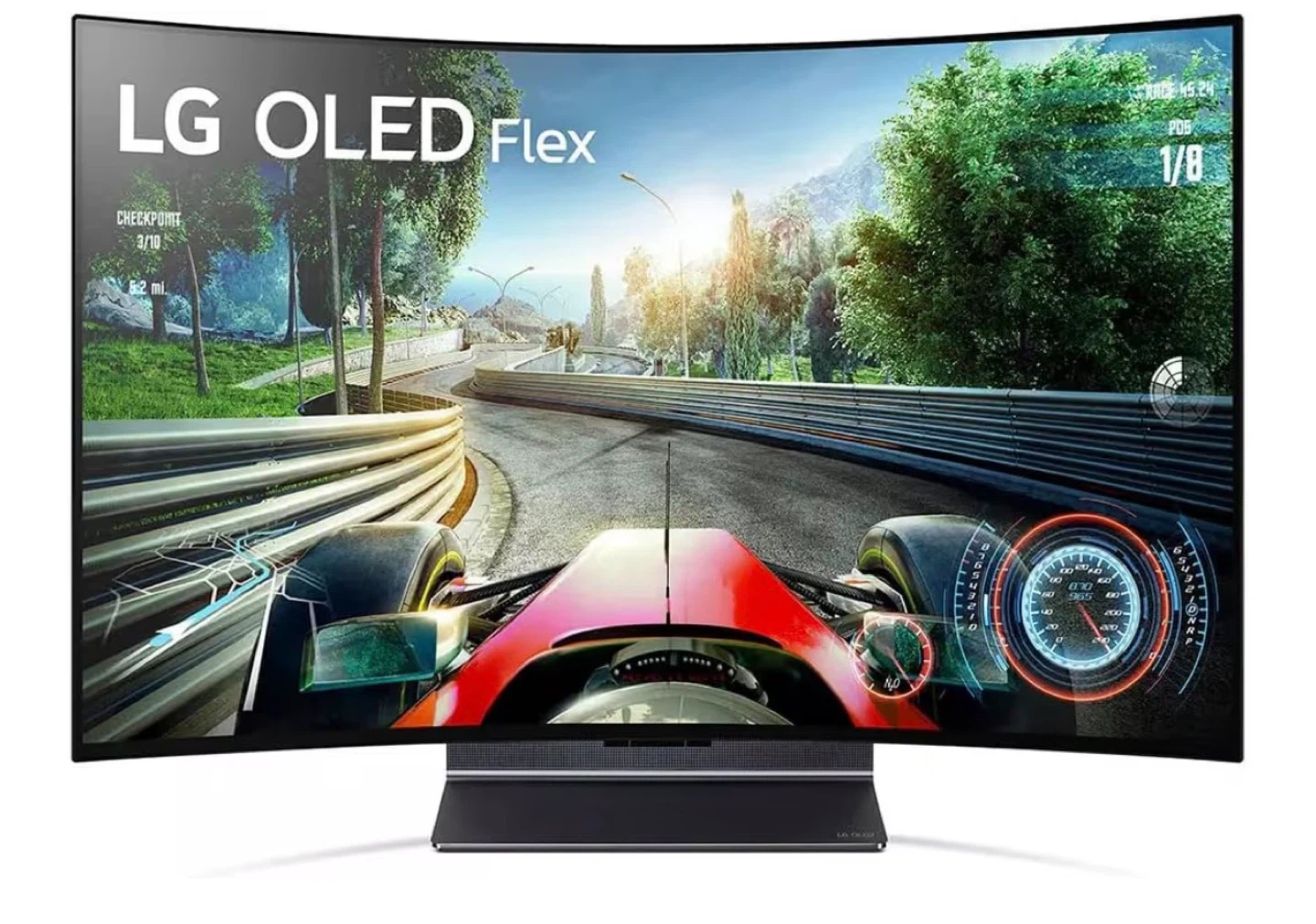 LG OLED Flex Curved Gaming TV and Monitor 42" - photo 2
