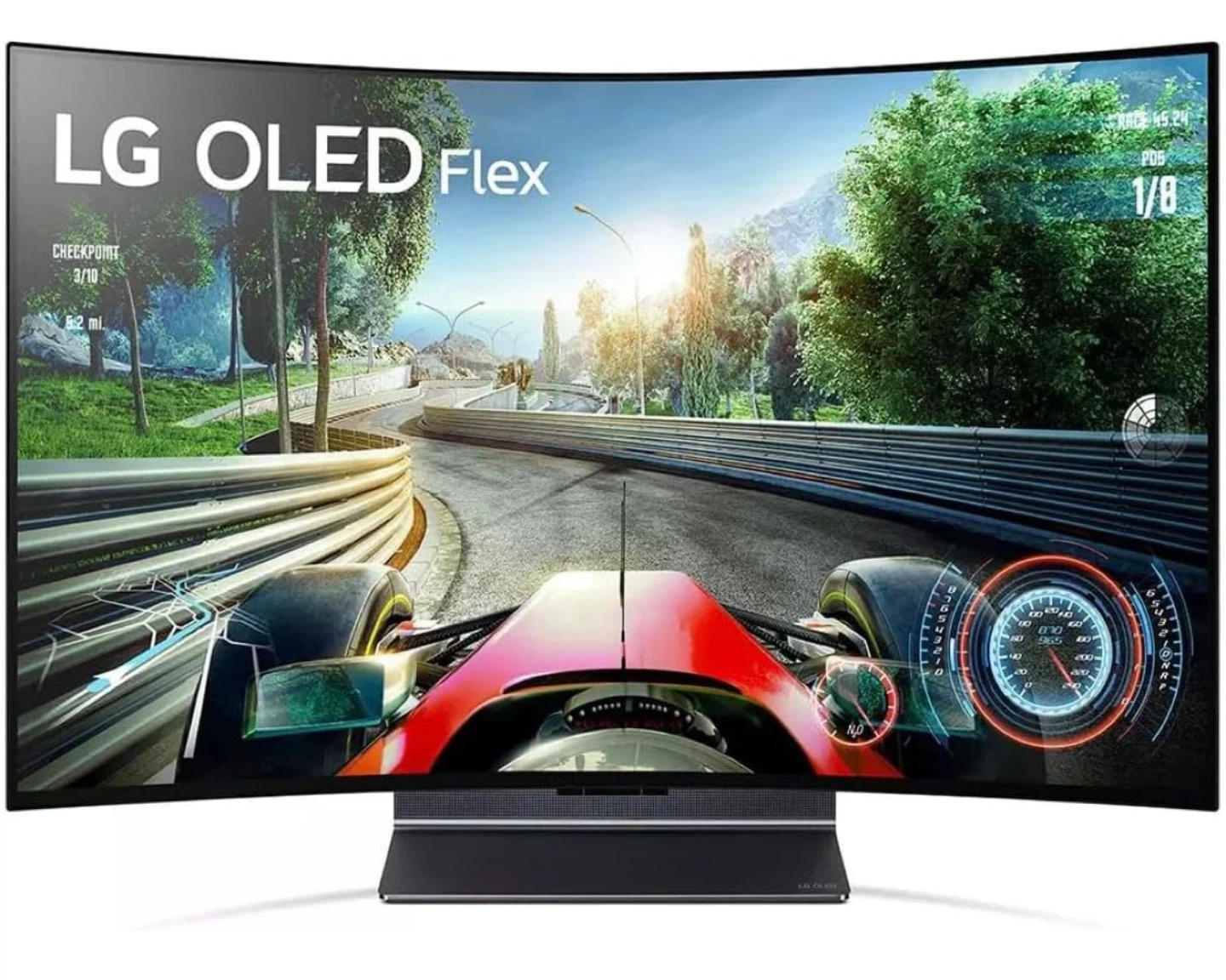 LG OLED Flex Curved Gaming TV and Monitor 42"