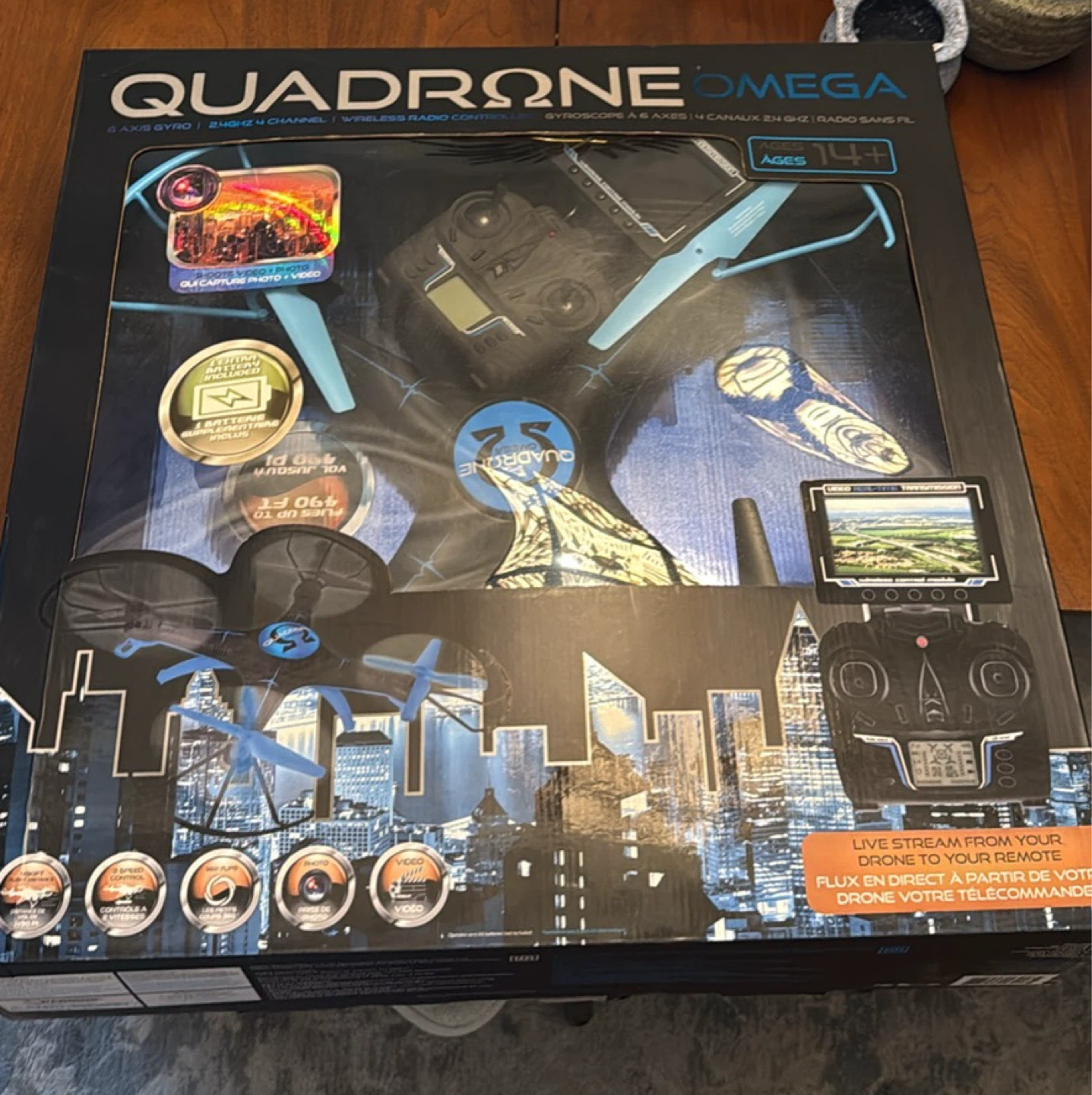 QUADRONE OMEGA Drone with Camera