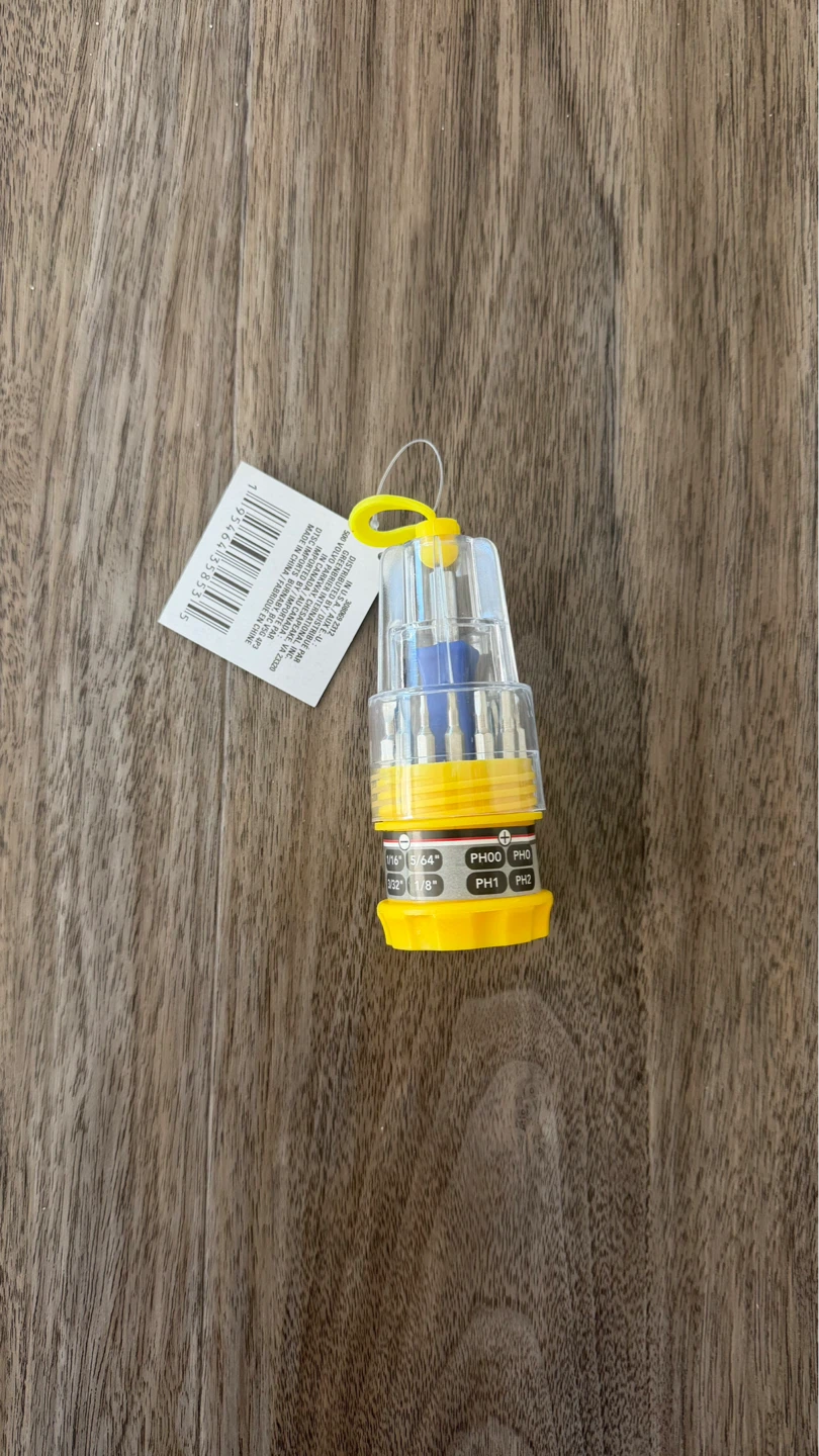 Precision Screwdriver Set with Multiple Bits