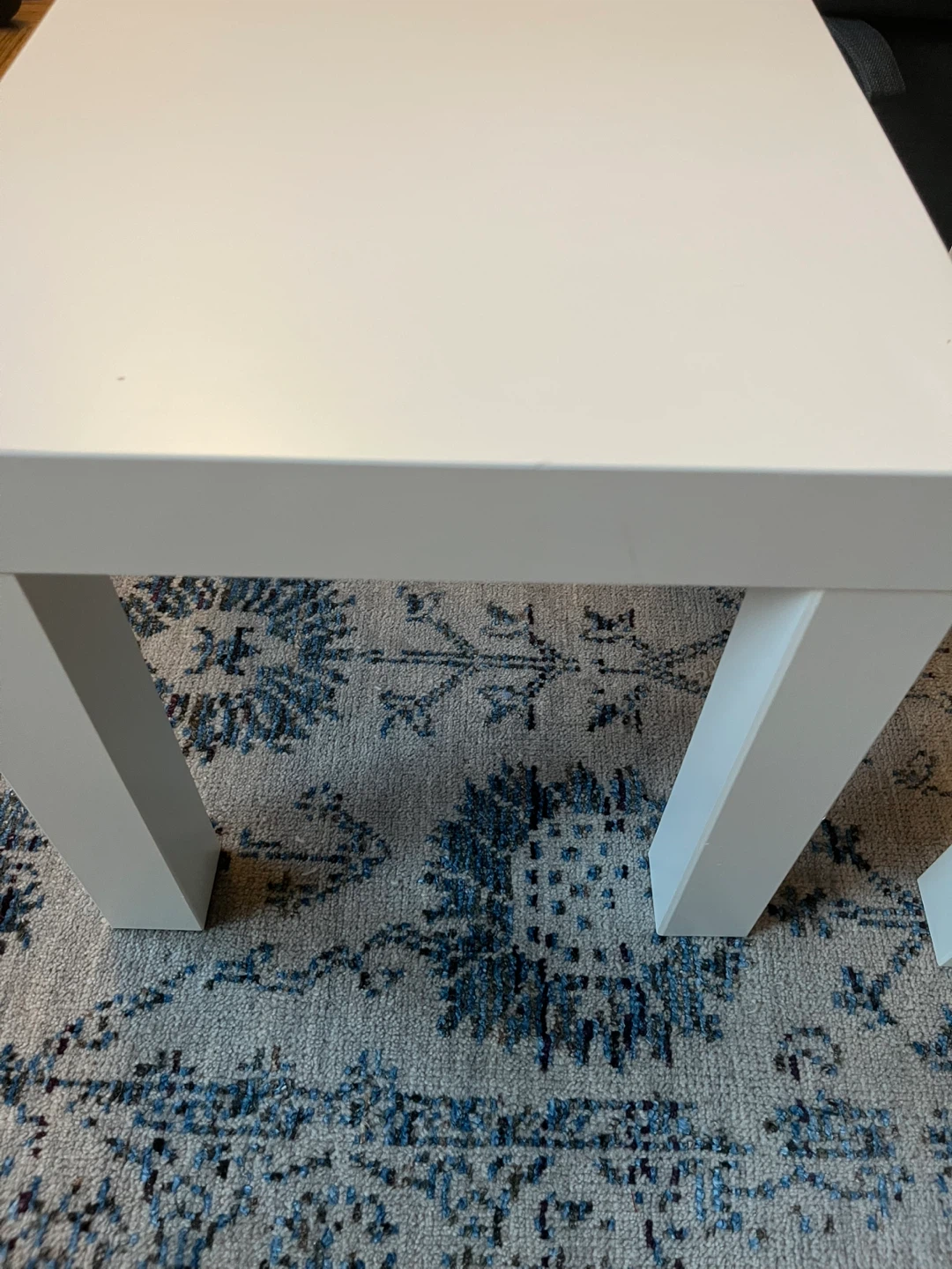 Pair of ikea white side tables - photo 5