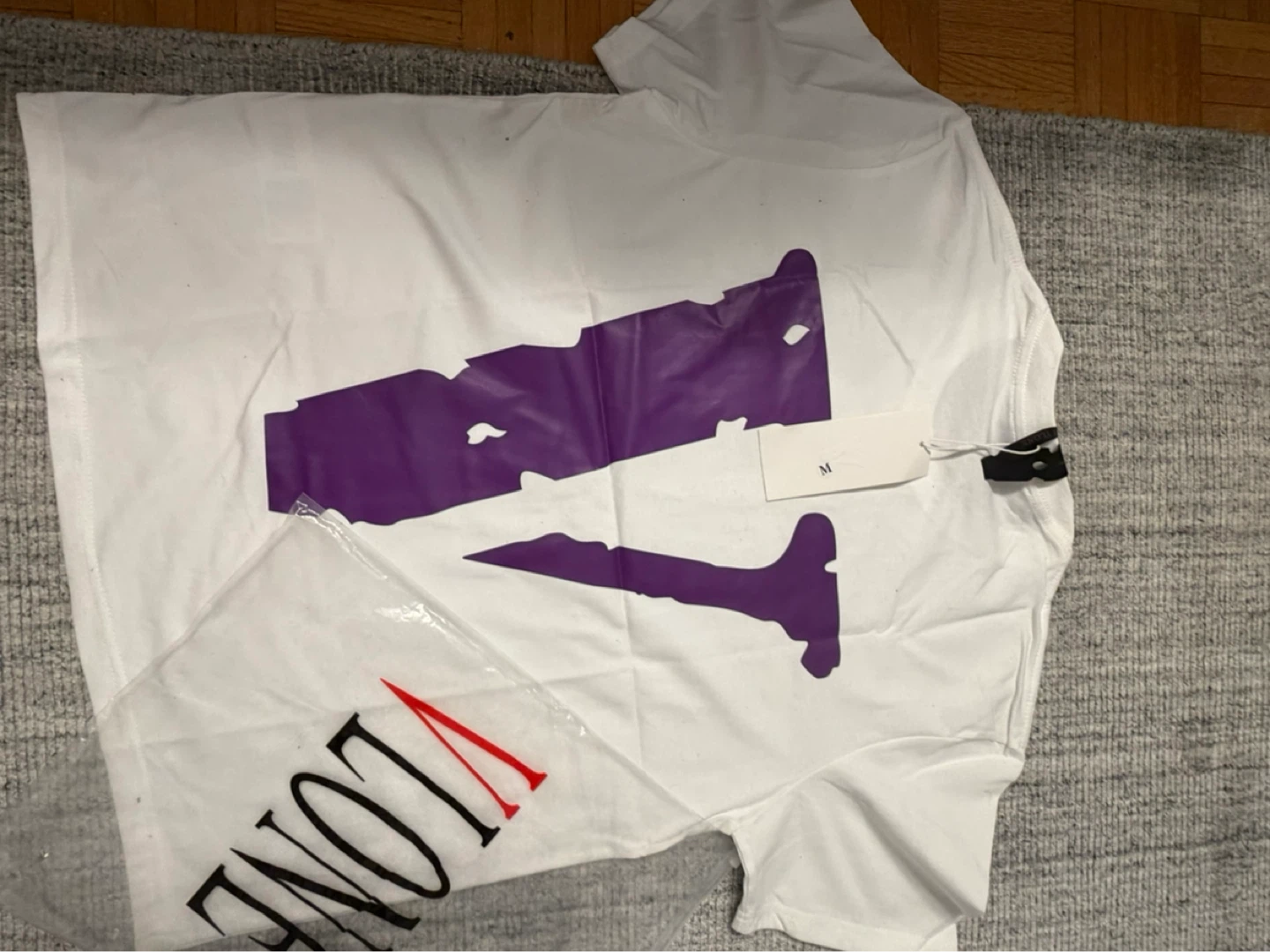 VLONE White T-Shirt Size M - photo 2