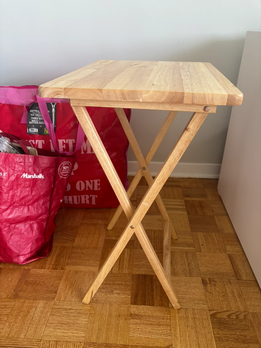 Wooden Folding Tray Table - photo 3