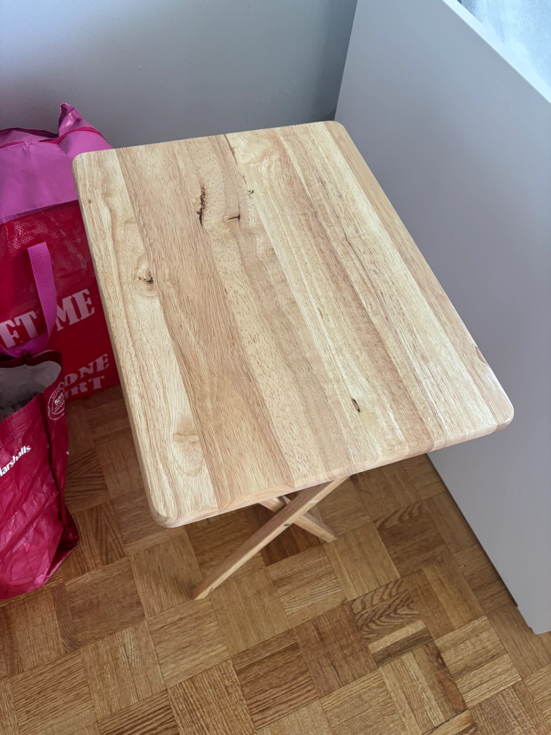Wooden Folding Tray Table - photo 2