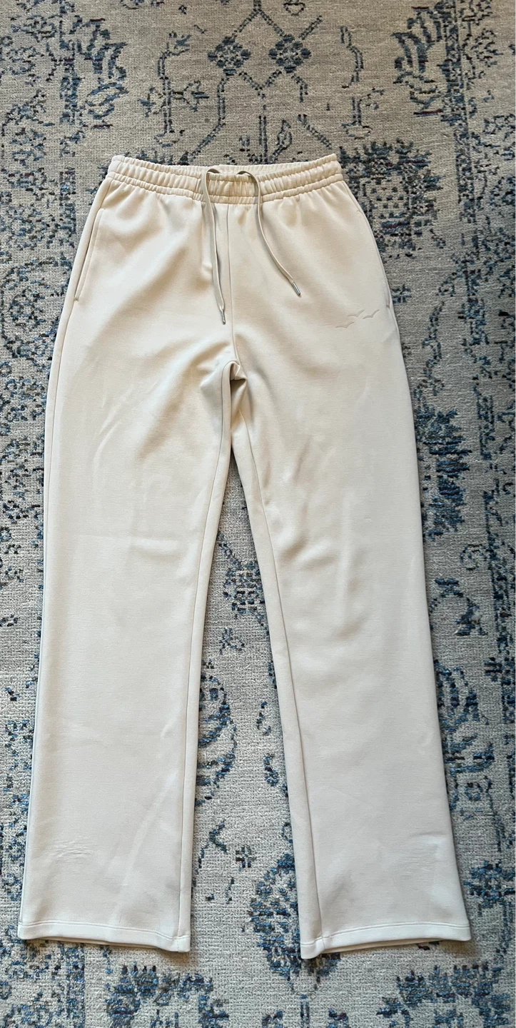 Petite stretchy beige pants
