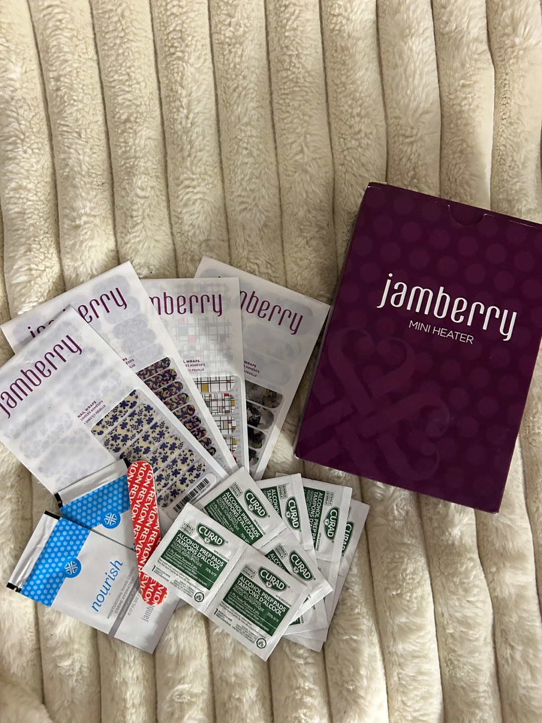 Jamberry Nail Wraps and Mini Heater