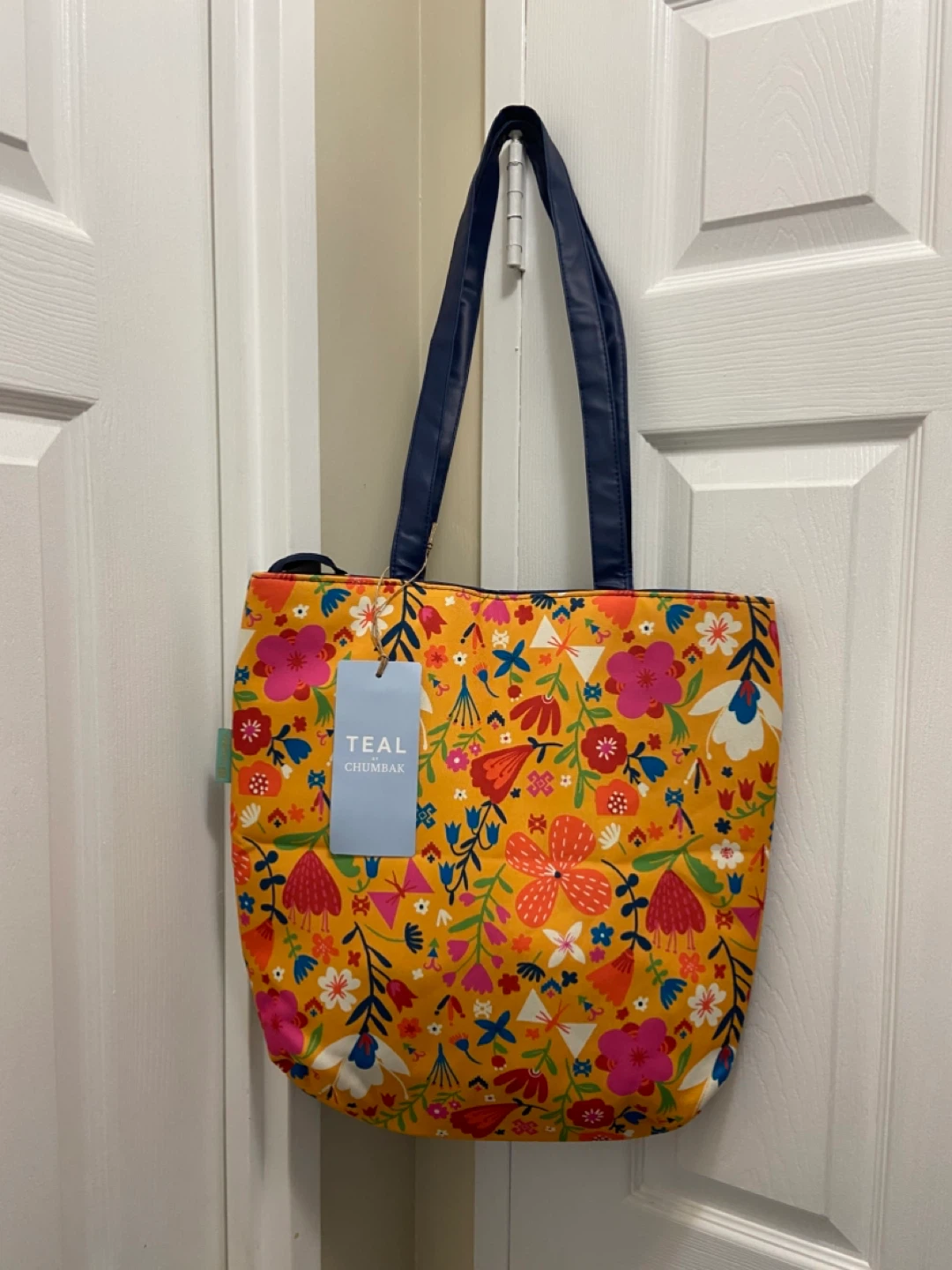 Canvas Tote Bag - Floral  & Owl Print - photo 2