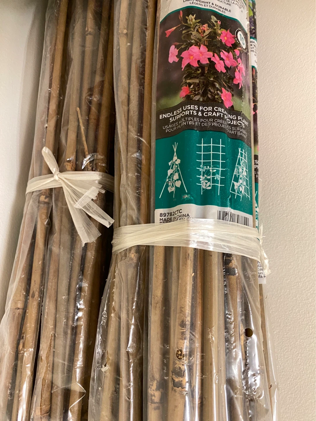 Natural Bamboo Home & Garden Plant Stakes (8 packs available) - photo 2