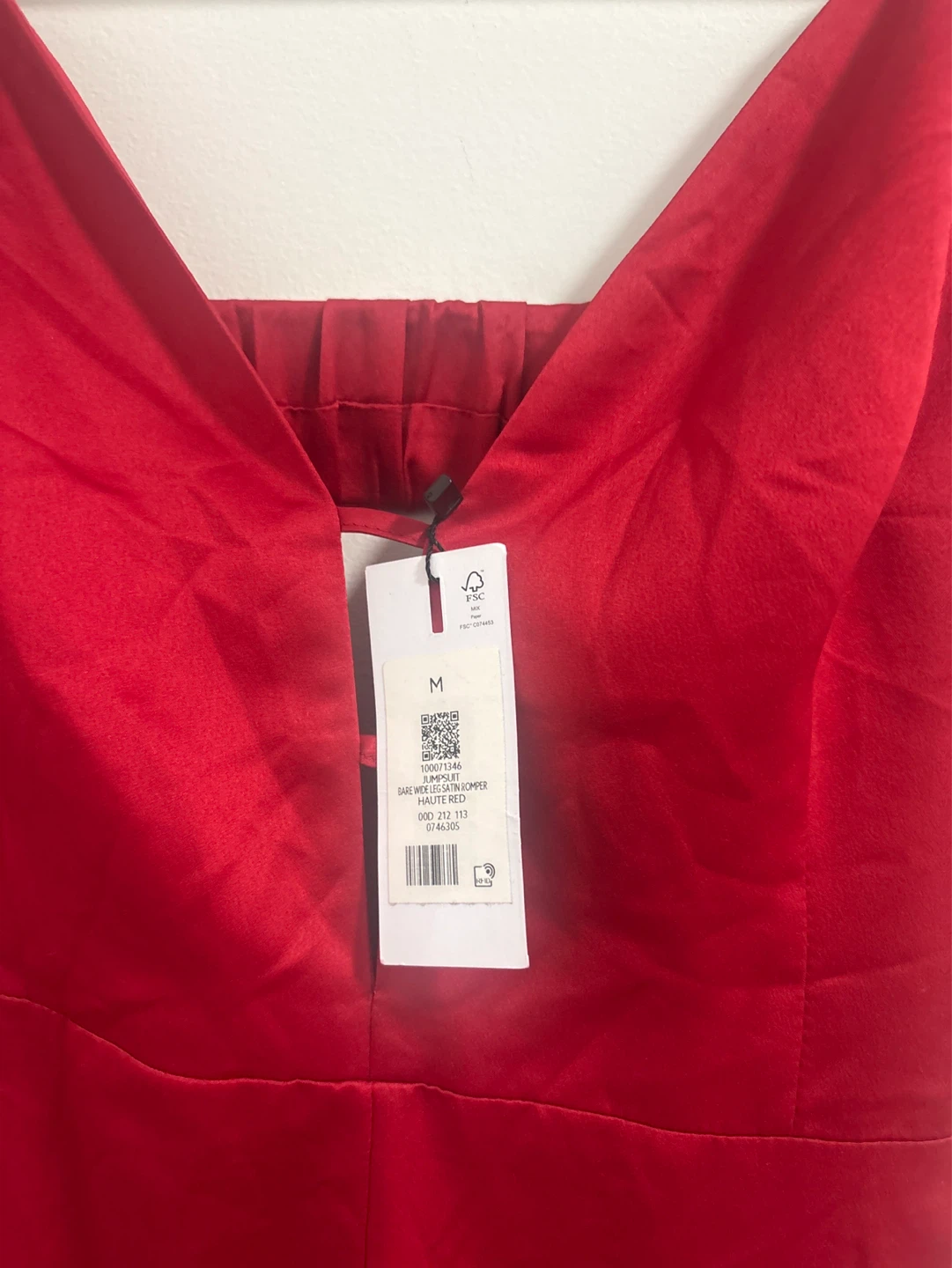 Dynamite Jumpsuit - Red, Size M - photo 2
