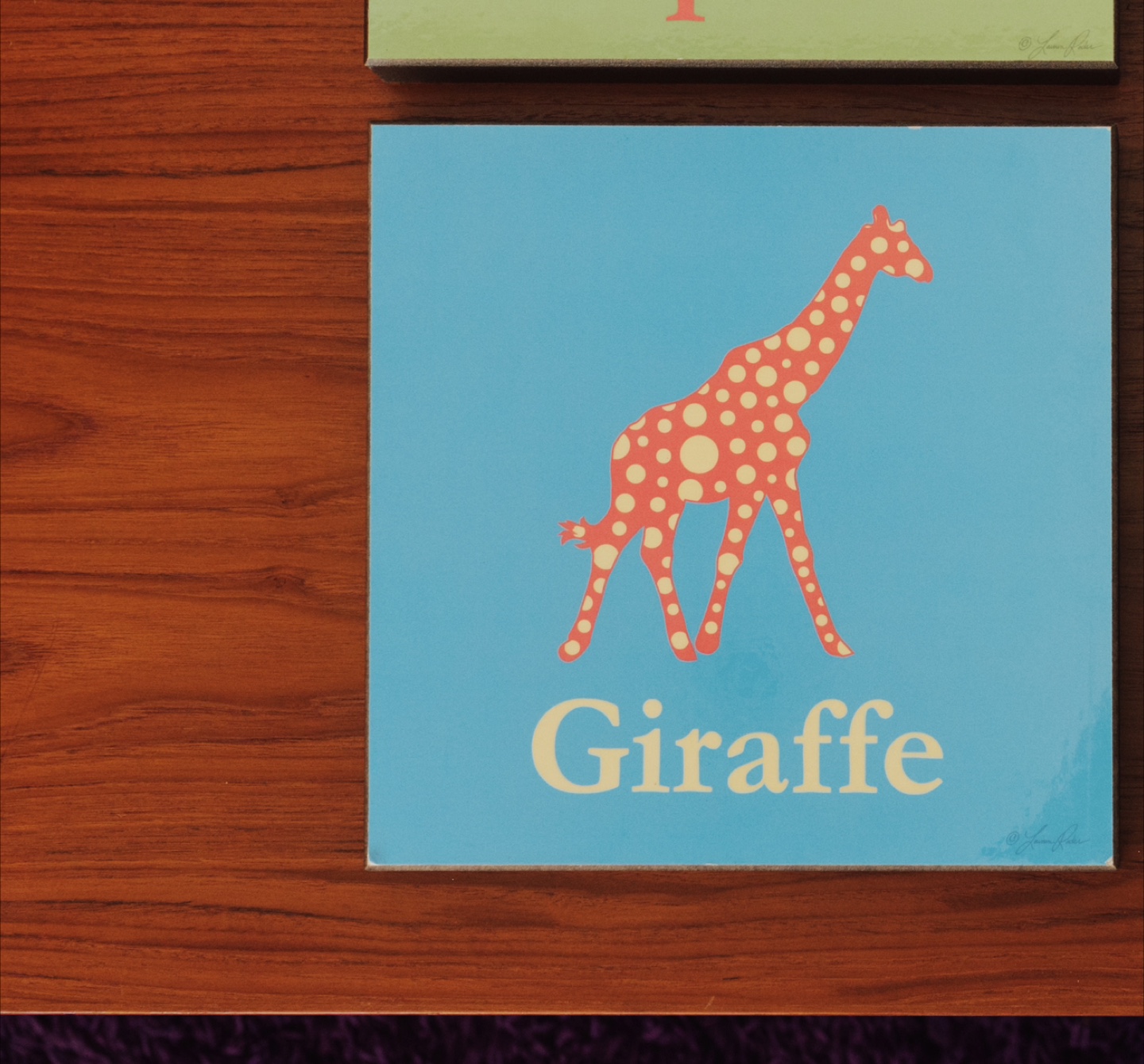 Safari Animal Kids Wall Art Set (4) - photo 5