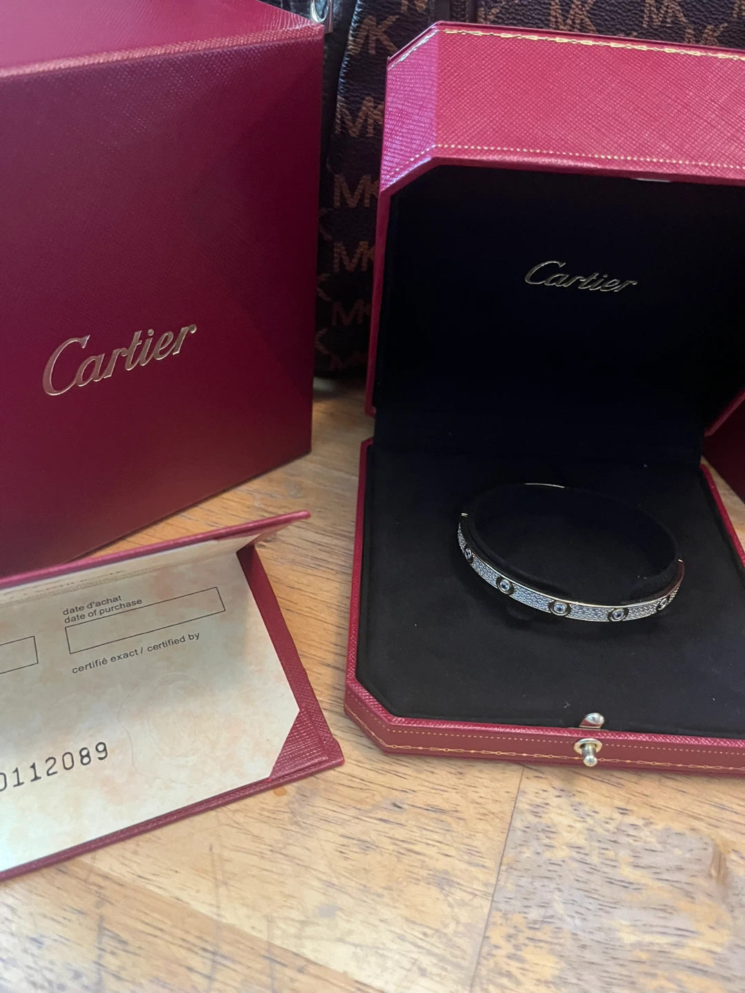 Cartier Love Bracelet with Diamonds