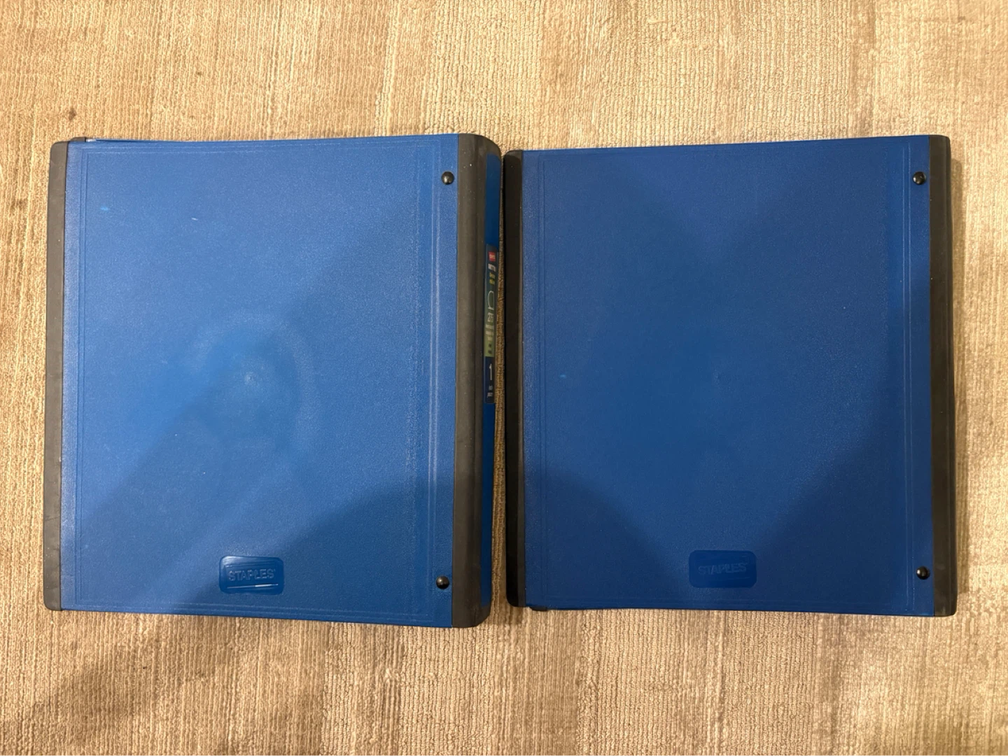 Staples Blue Better Binder 1” Blue (2 Pack) - photo 3