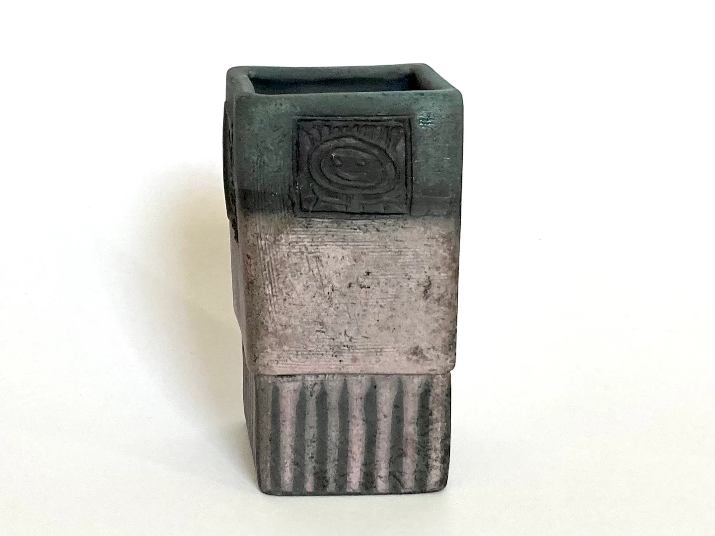 Vintage Jacinthe Bruneau Studio Pottery Art Vase - photo 4