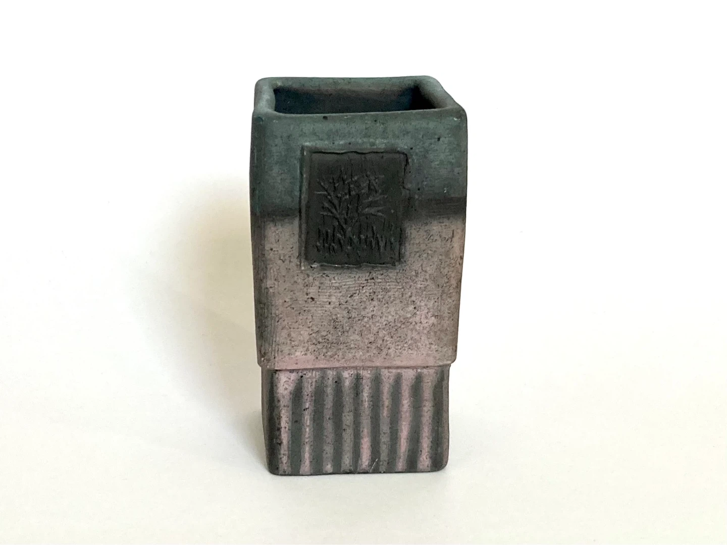 Vintage Jacinthe Bruneau Studio Pottery Art Vase - photo 5