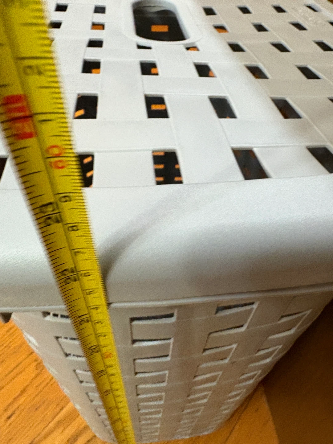 Grey Laundry Basket with Lid - photo 5