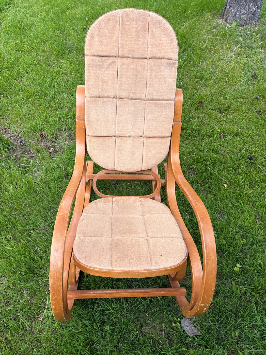Vintage Wood Rocking Chair - refinishing project?