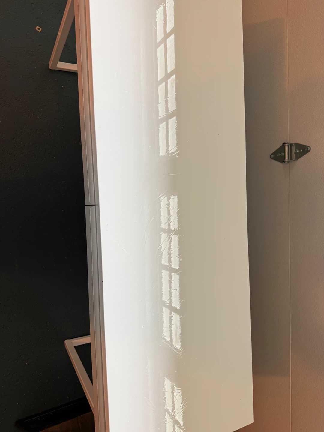 IKEA BESTÅ BURS High Gloss White Desk - photo 3