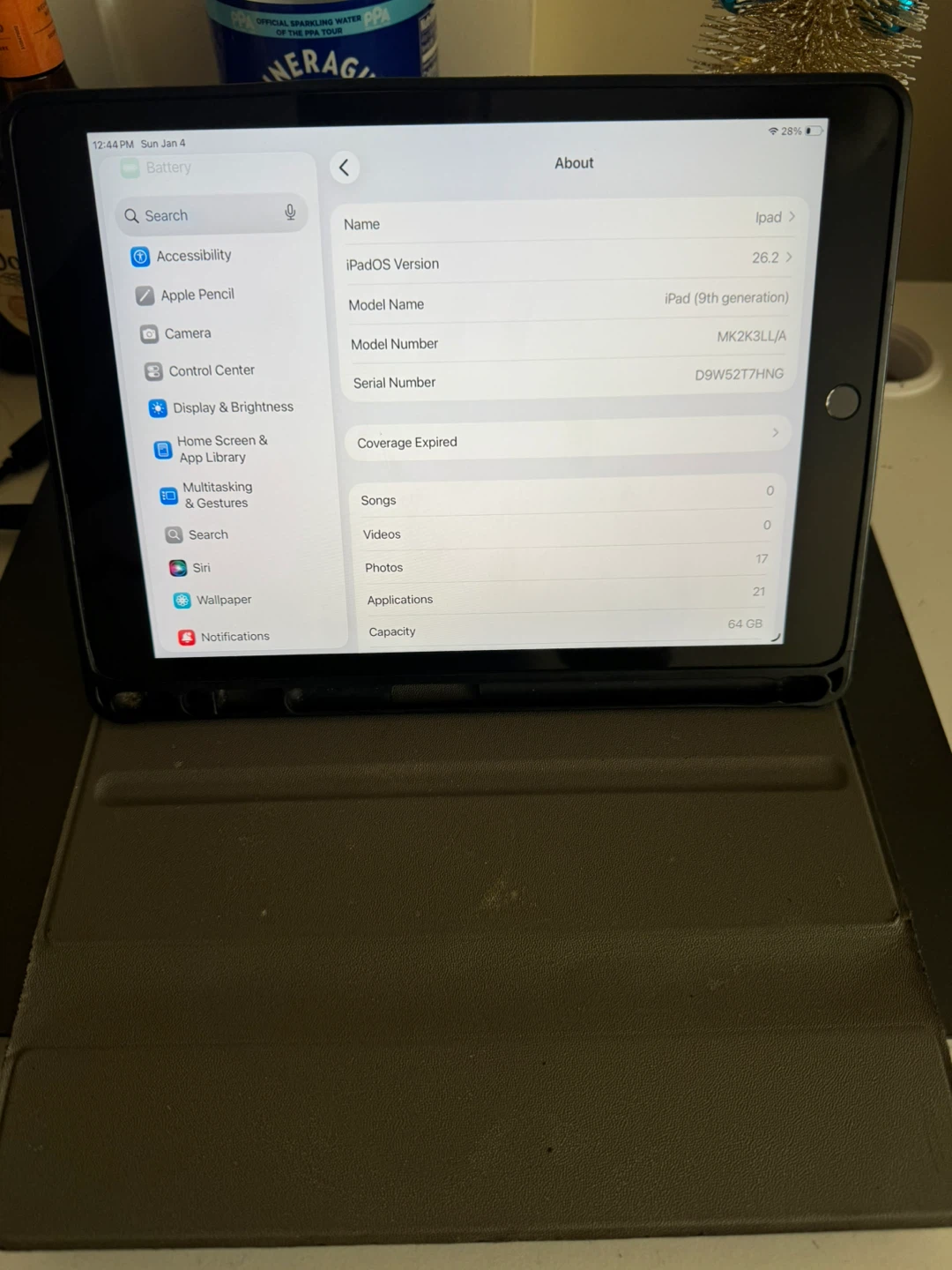 Apple iPad 9th Generation - 64GB - Space Grey - photo 3
