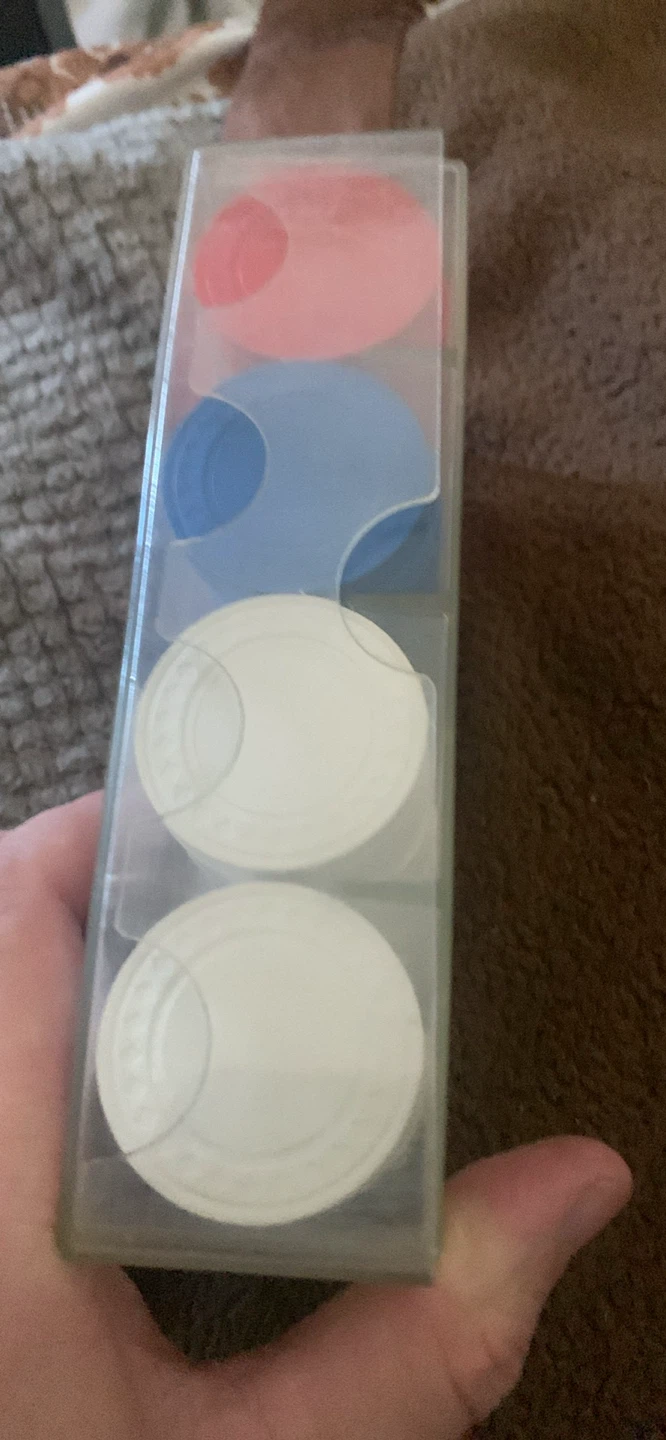 Set of 4 patriotic coloured candles - photo 4