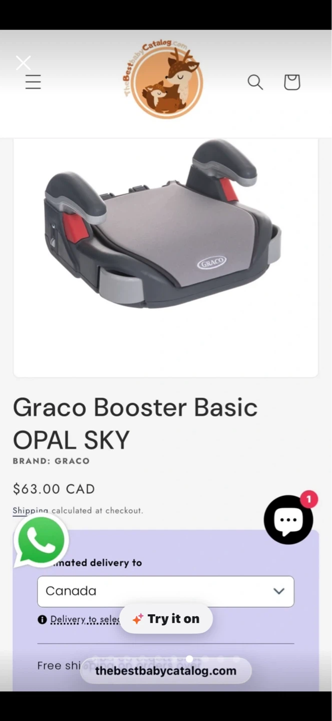 Graco Booster Carseat- Expires on 2027 March - photo 5