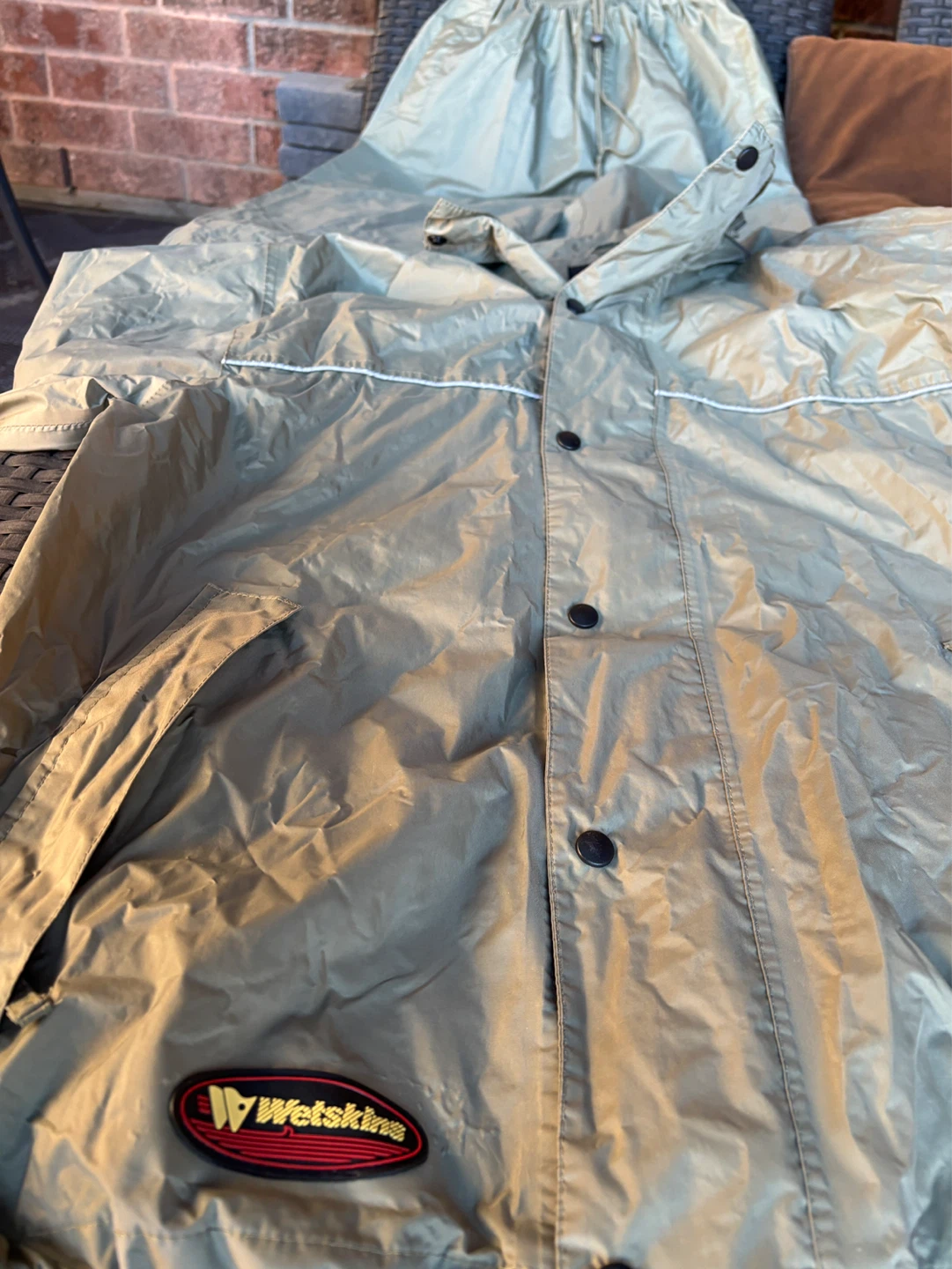 Wetskins Rain Suit - Khaki - photo 3