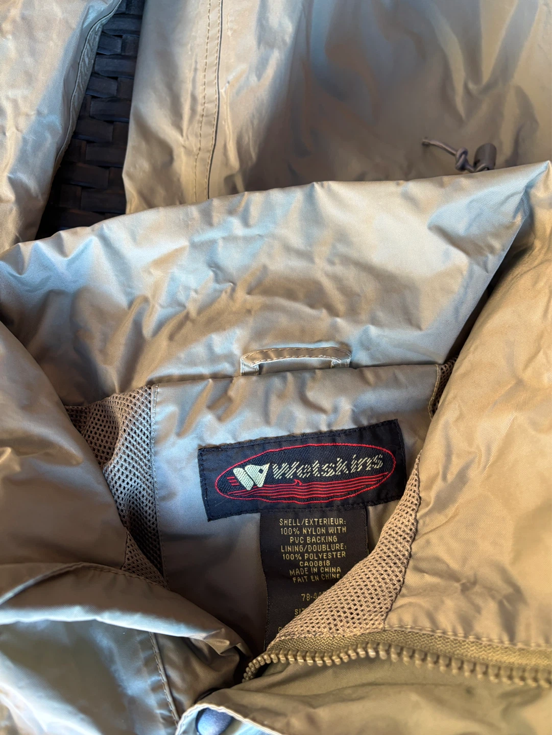 Wetskins Rain Suit - Khaki - photo 2