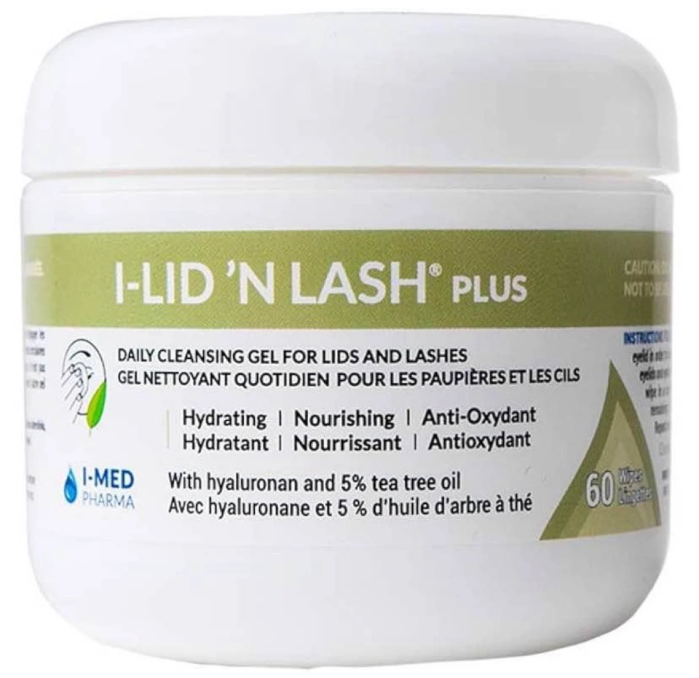 I-Lid ‘N Lash Plus Eyelid and Eyelash Wipes