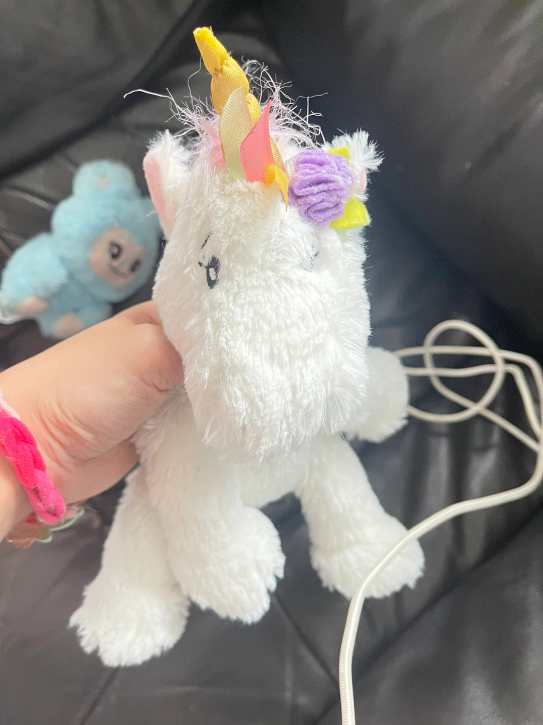 White Unicorn Plush Toy