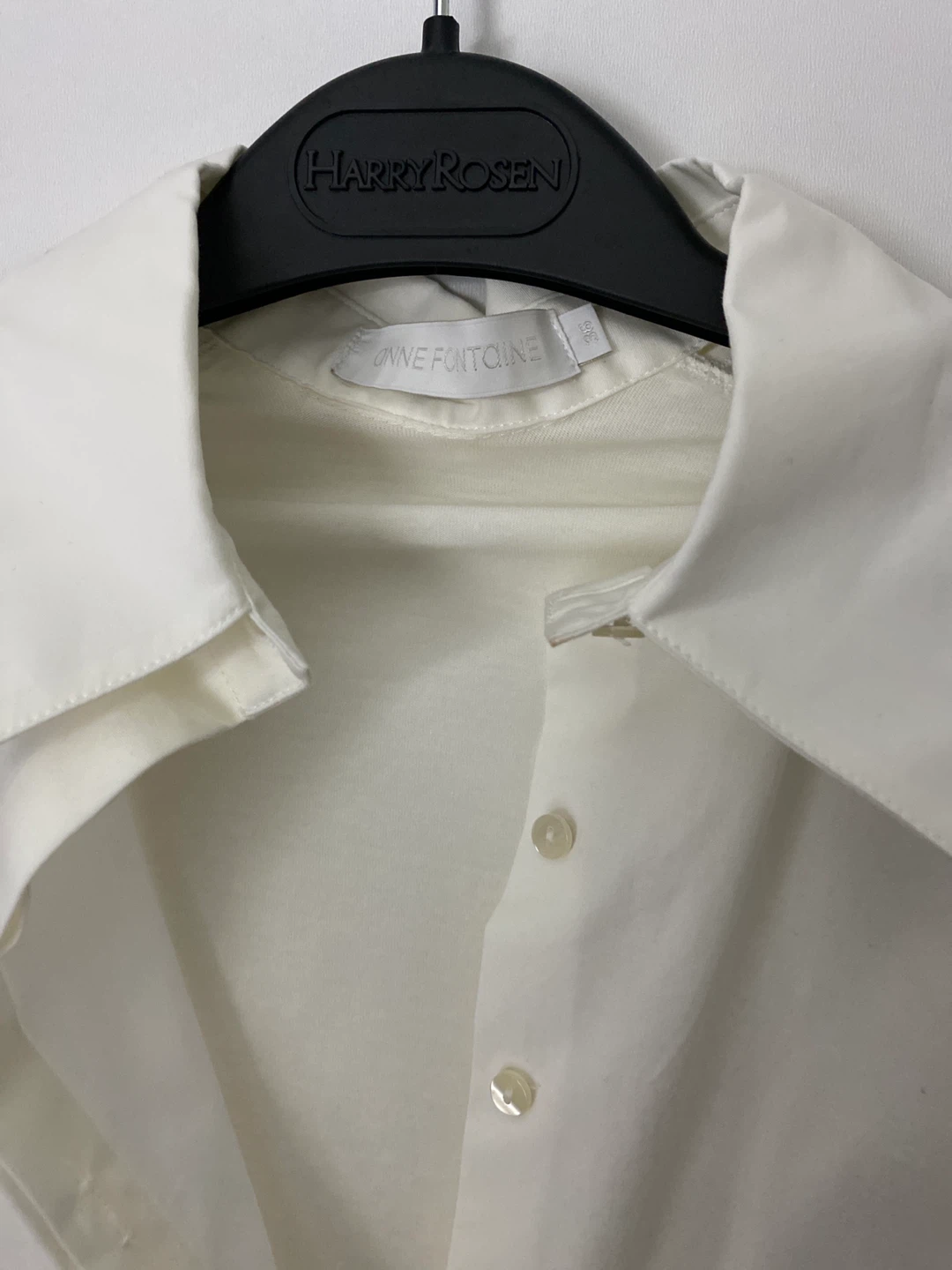 ANNE FONTAINE White Button-Up Shirt - photo 3