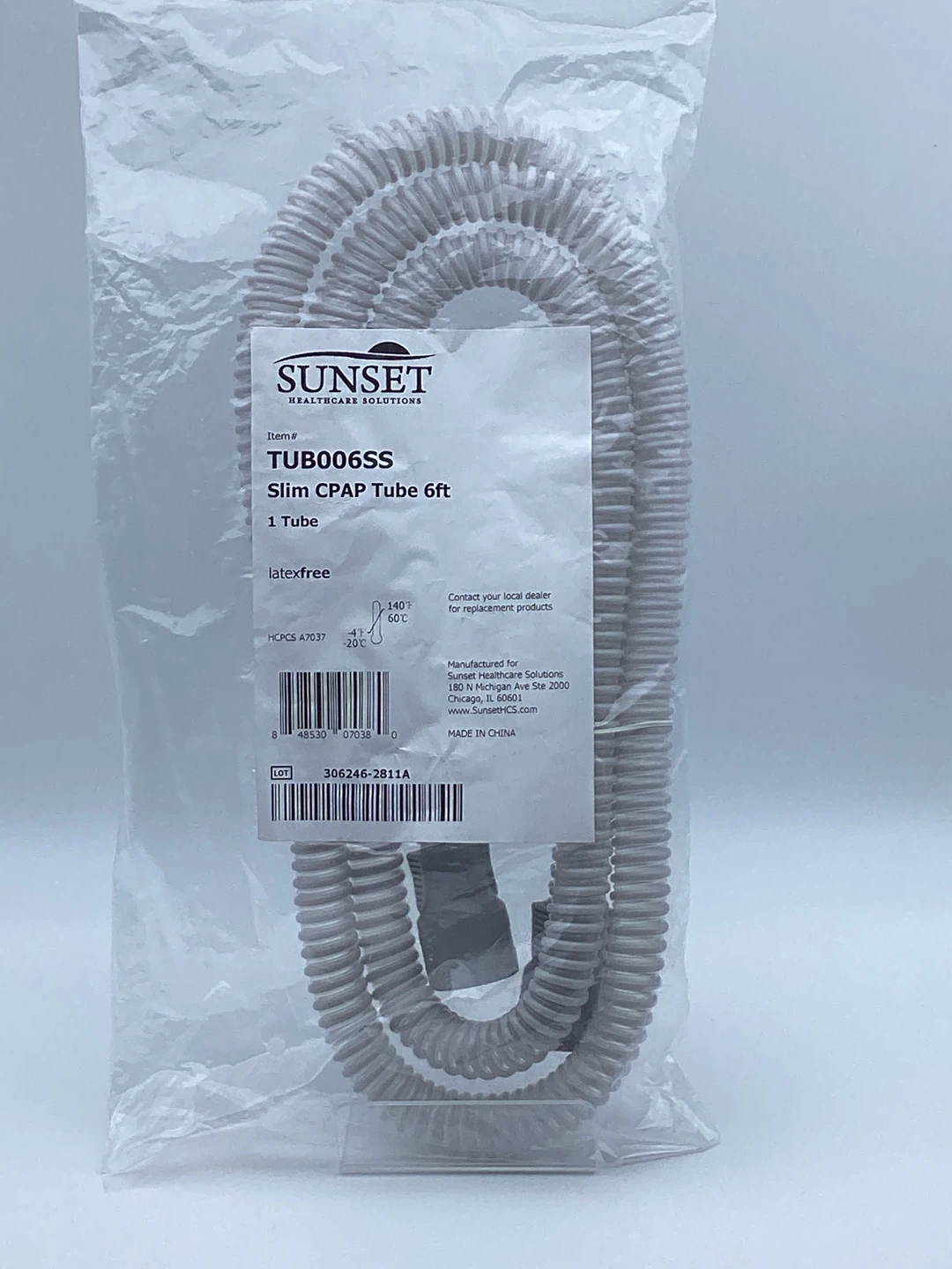 Sunset Slim CPAP Tube 6ft - photo 5