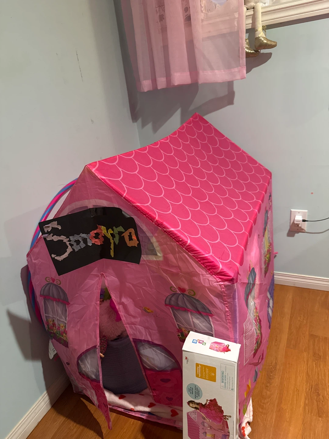 Mila Toys Indoor Girl House Pretend Play Tent - photo 3