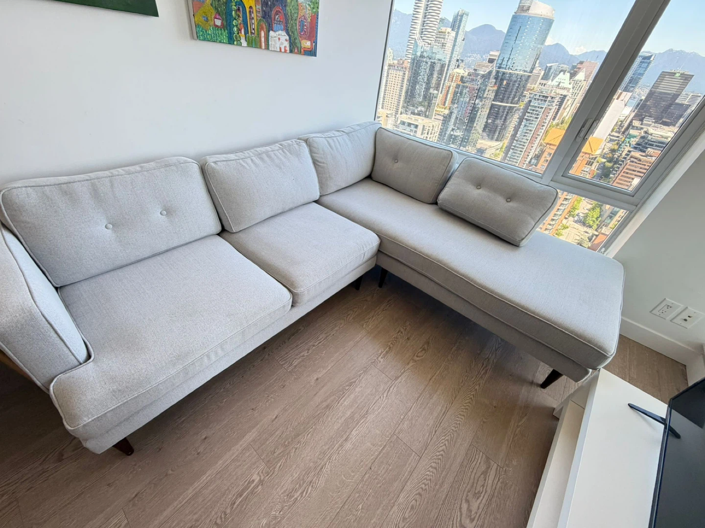 Light Grey Sectional Sofa