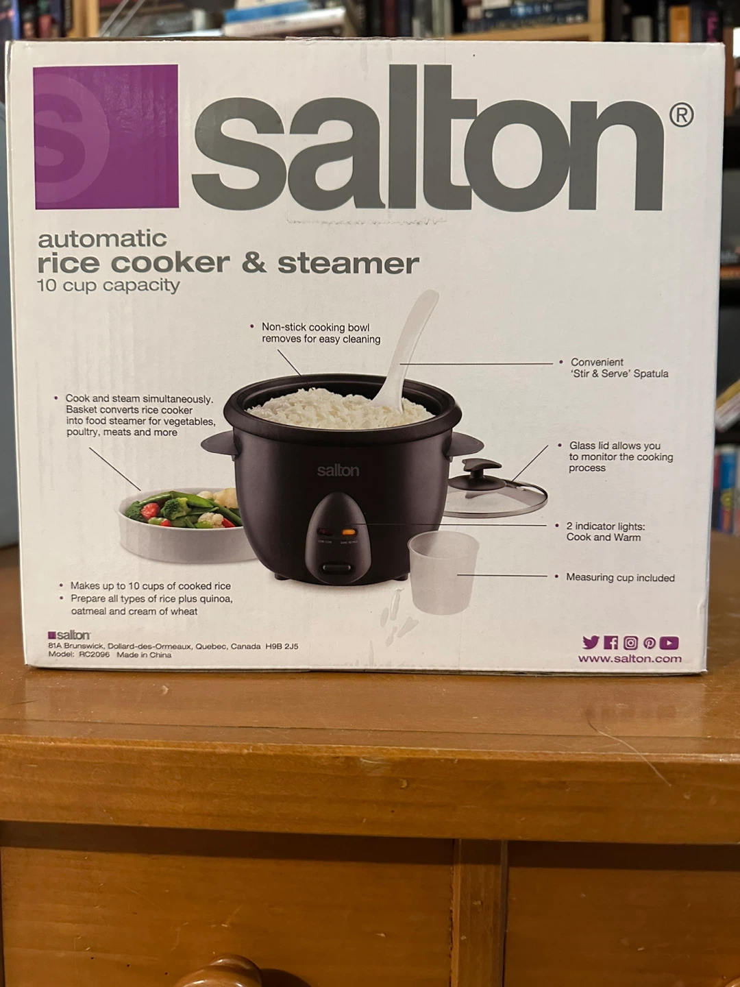 Salton Rice Cooker - Unopened - photo 2