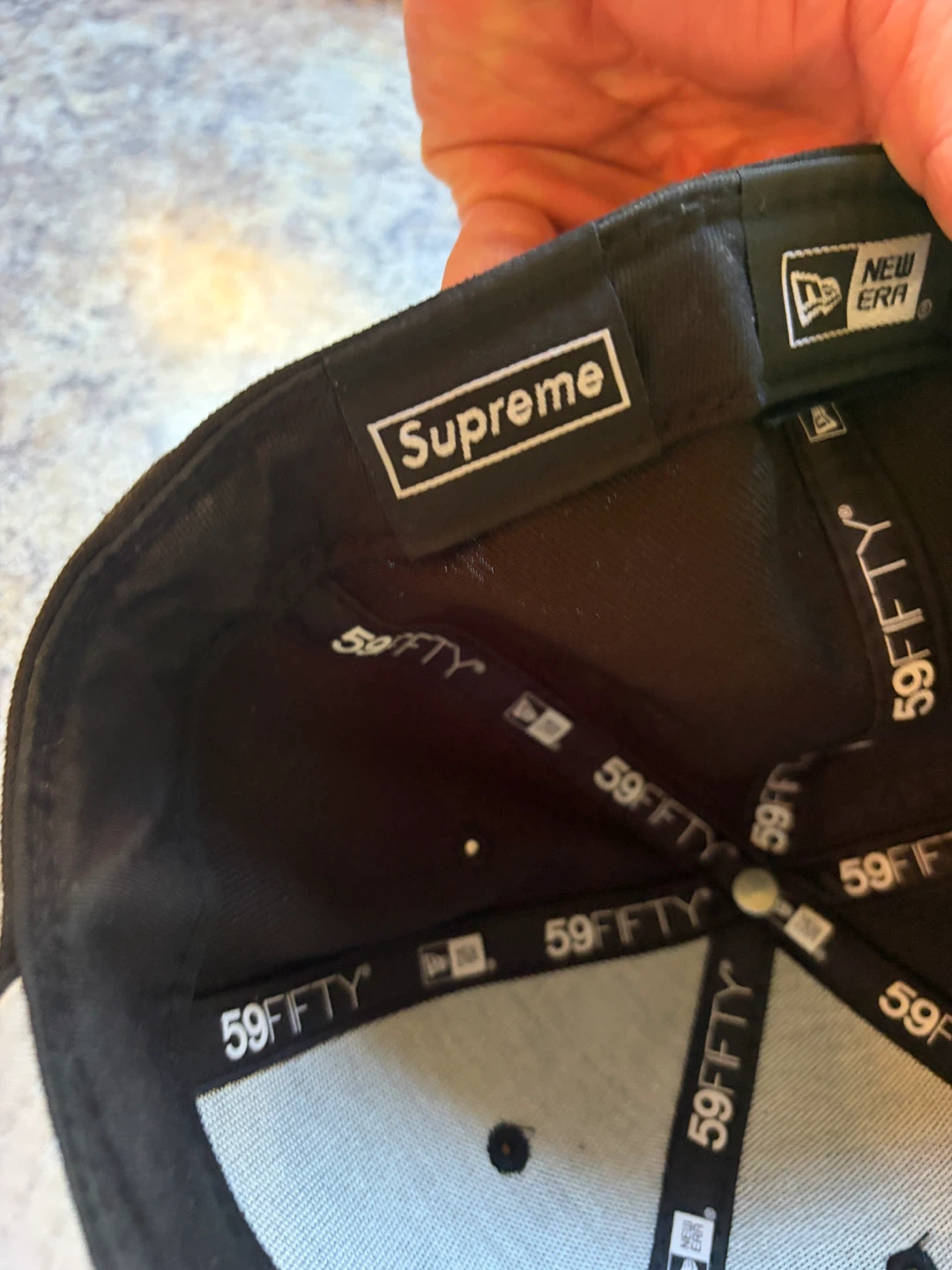 Supreme New Era Skull & Crossbones Fitted Hat - photo 4