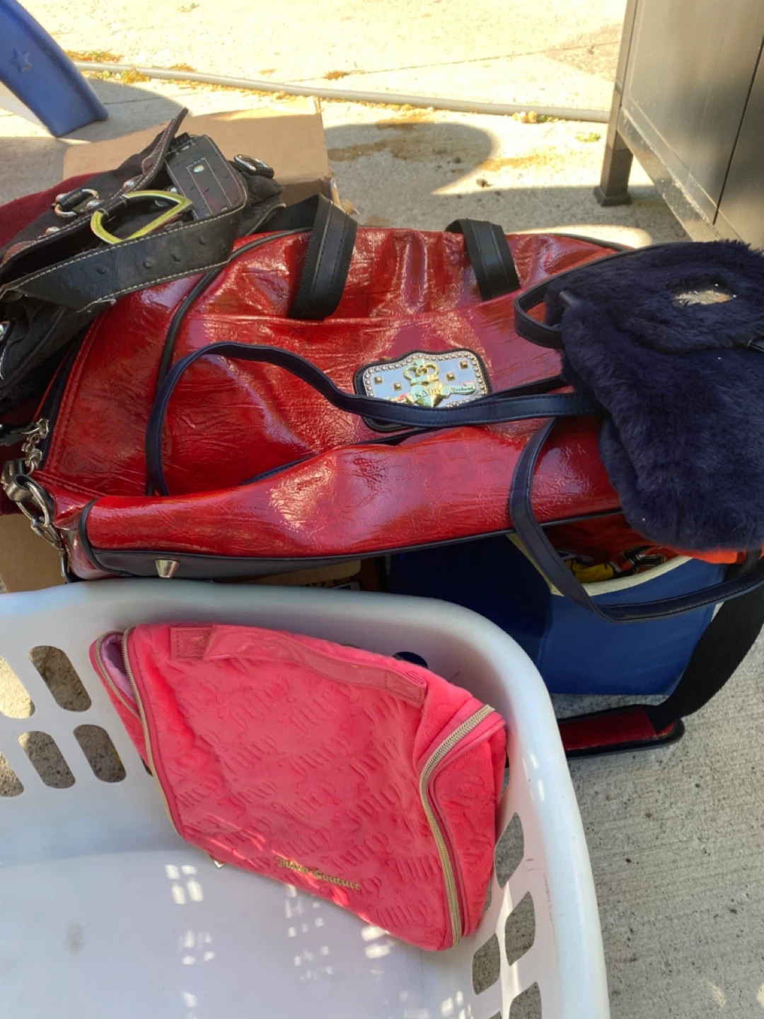 Guess, Juicy Couture, and Swarovski Purses Bundle