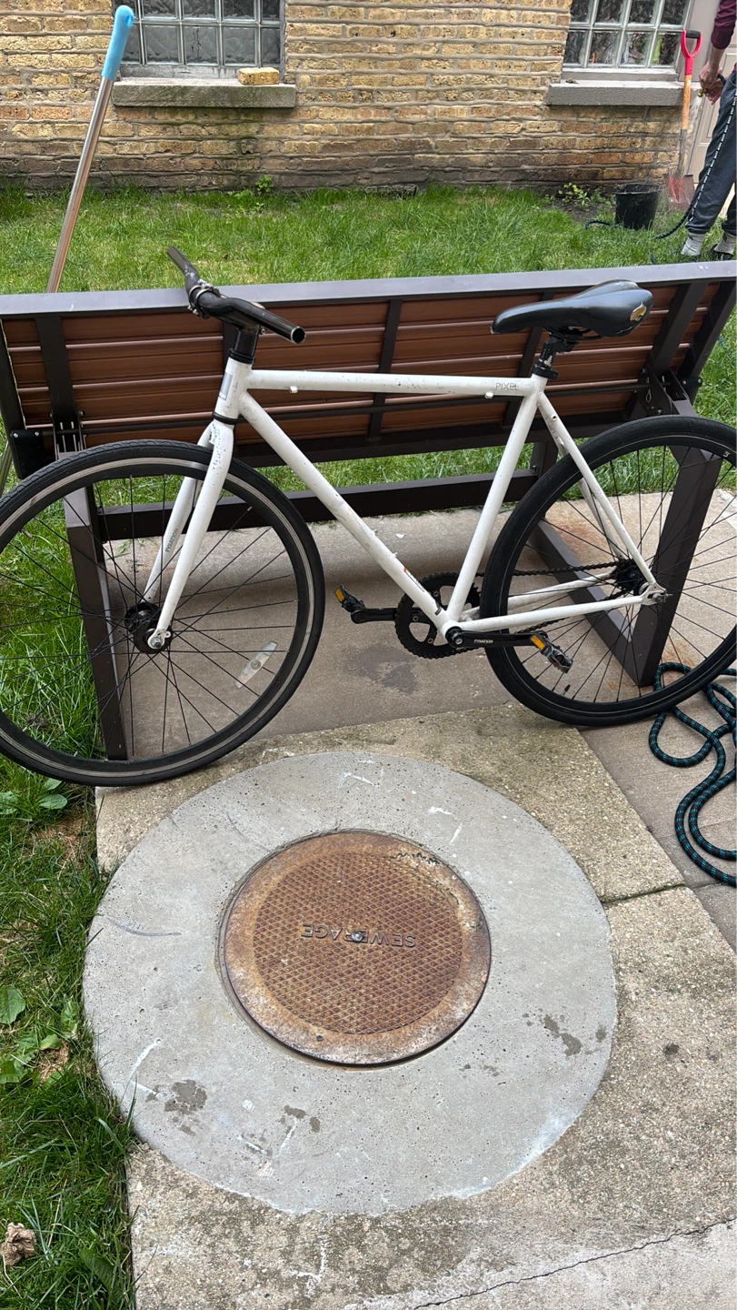 White Single Speed fixie - photo 2