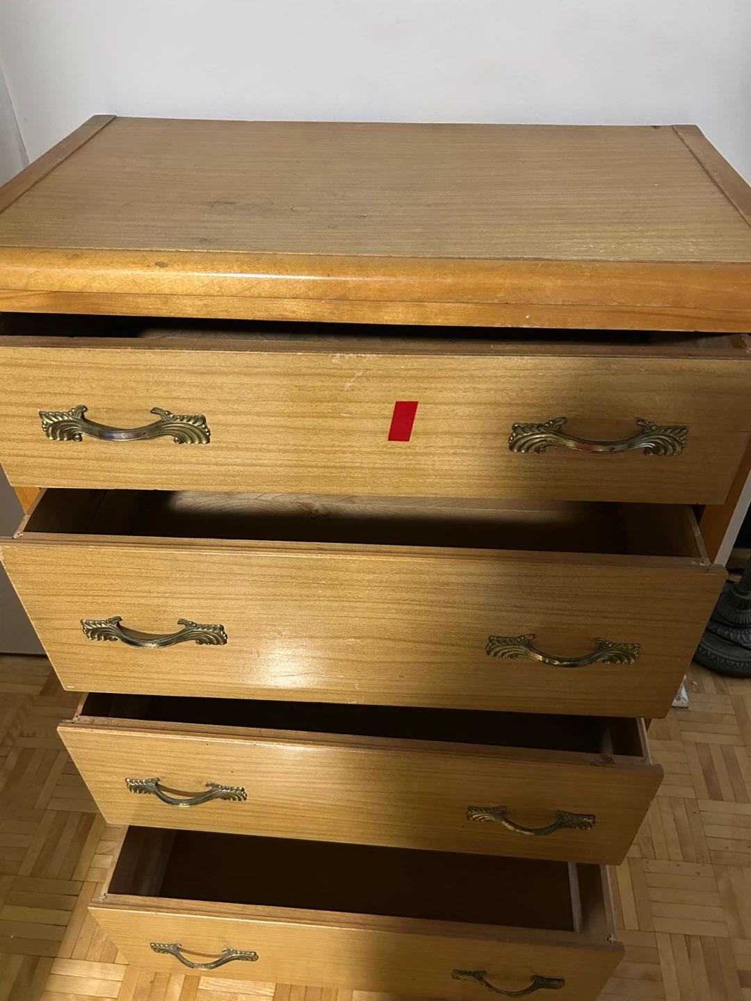 Wooden 4-Drawer Dresser - photo 2