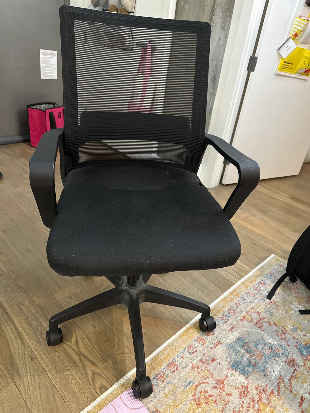Black Mesh Back Office Chair