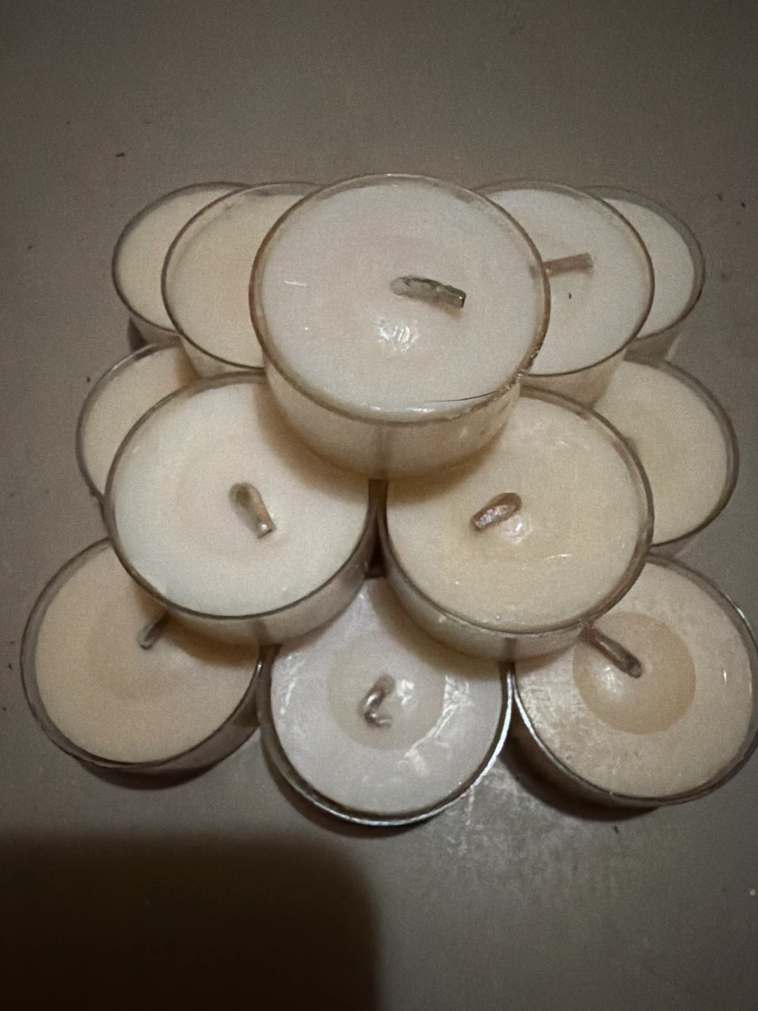 Tea light candles