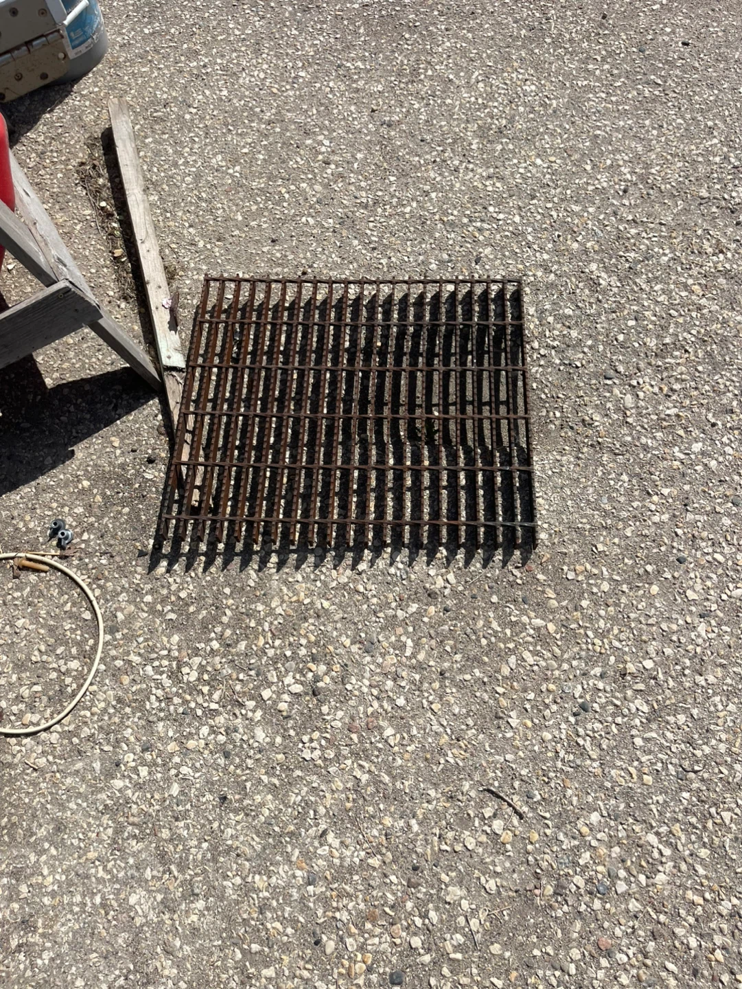 Square Metal Grate